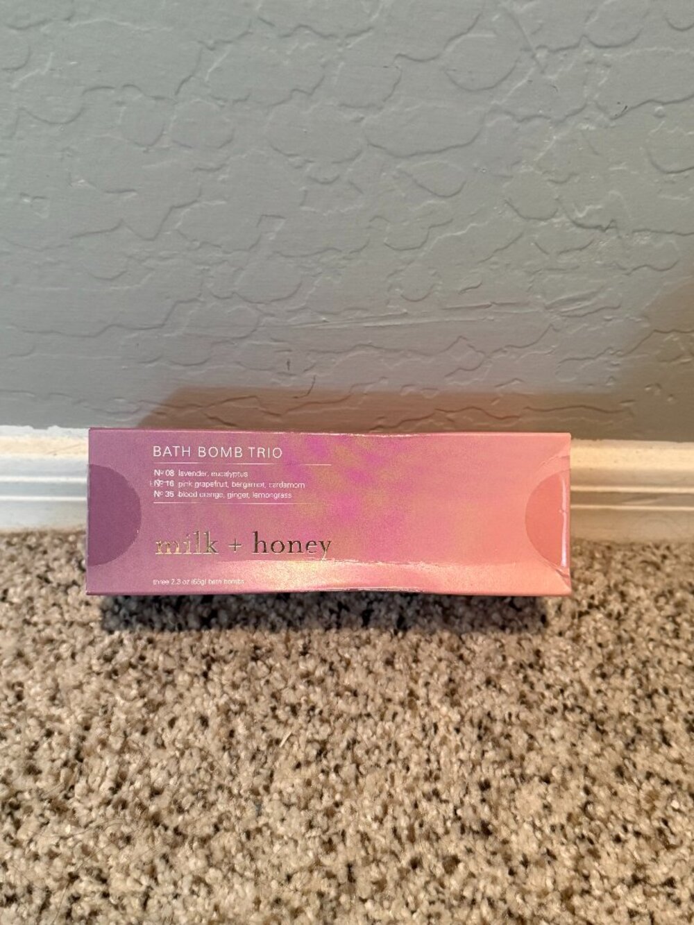 NIB Milk + Honey | Bath Bomb Trio